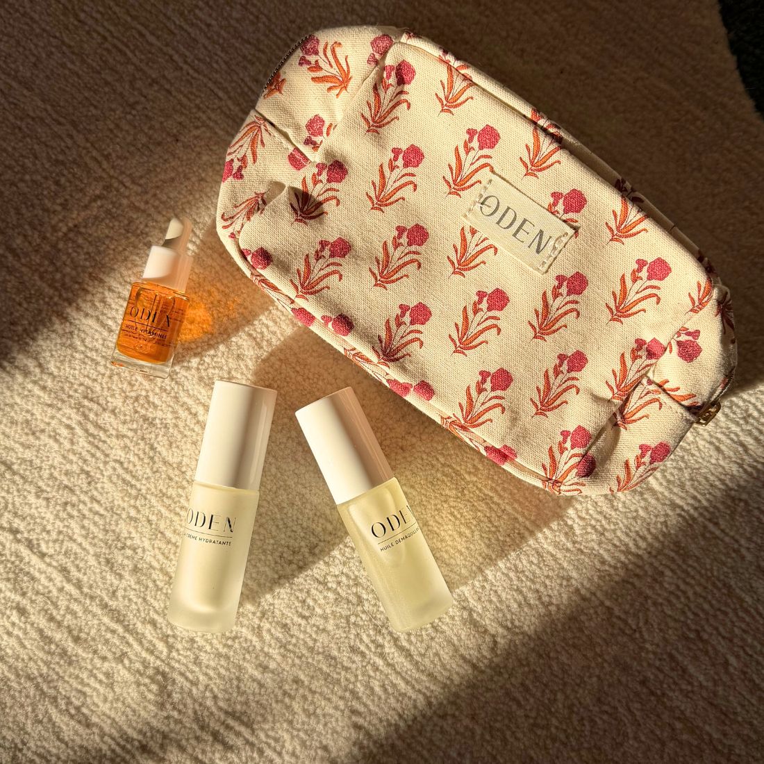 ODEN Best-seller mini set with cotton cosmetic bag